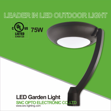 América del Norte popular UL cUL SNC 75 w área de turismo iluminación led jardín luz IP65 5 años de garantía 2700-6500K